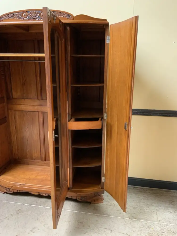 Antik - Kleiderschrank, Wäscheschrank - Art Deco -  Lieferung möglich! 16
