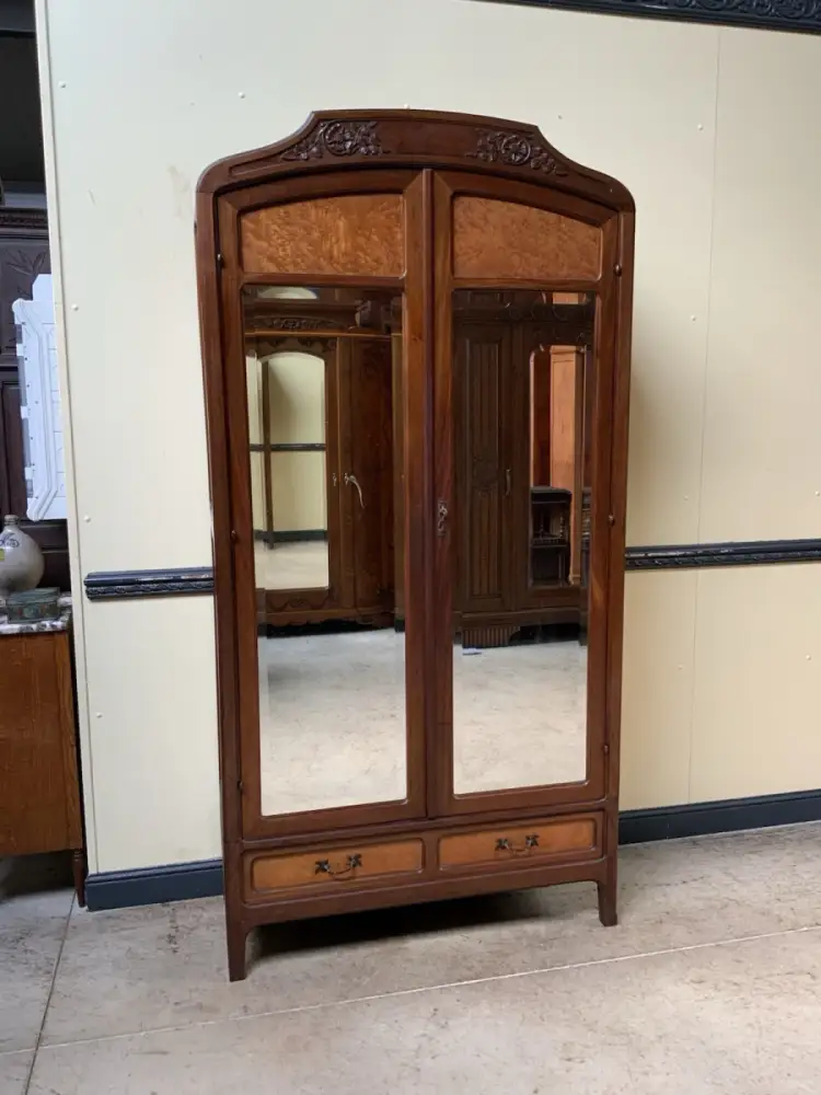 Antik - edler  Wäscheschrank, Geschirrschrank - Jugendstil - Lieferung möglich! 1