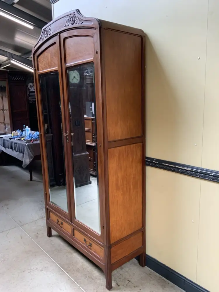 Antik - edler  Wäscheschrank, Geschirrschrank - Jugendstil - Lieferung möglich! 3