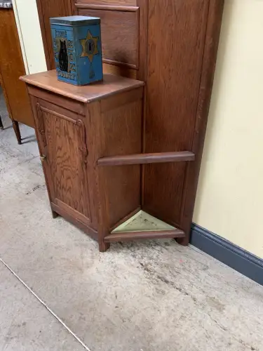 Antike Art Deco Garderobe mit Schrank - Traumhaft - Lieferung möglich!
