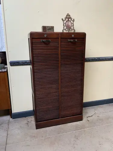 Antik - Archiv Rollladen Schrank, Vertiko, - Art Deco - Lieferung möglich!