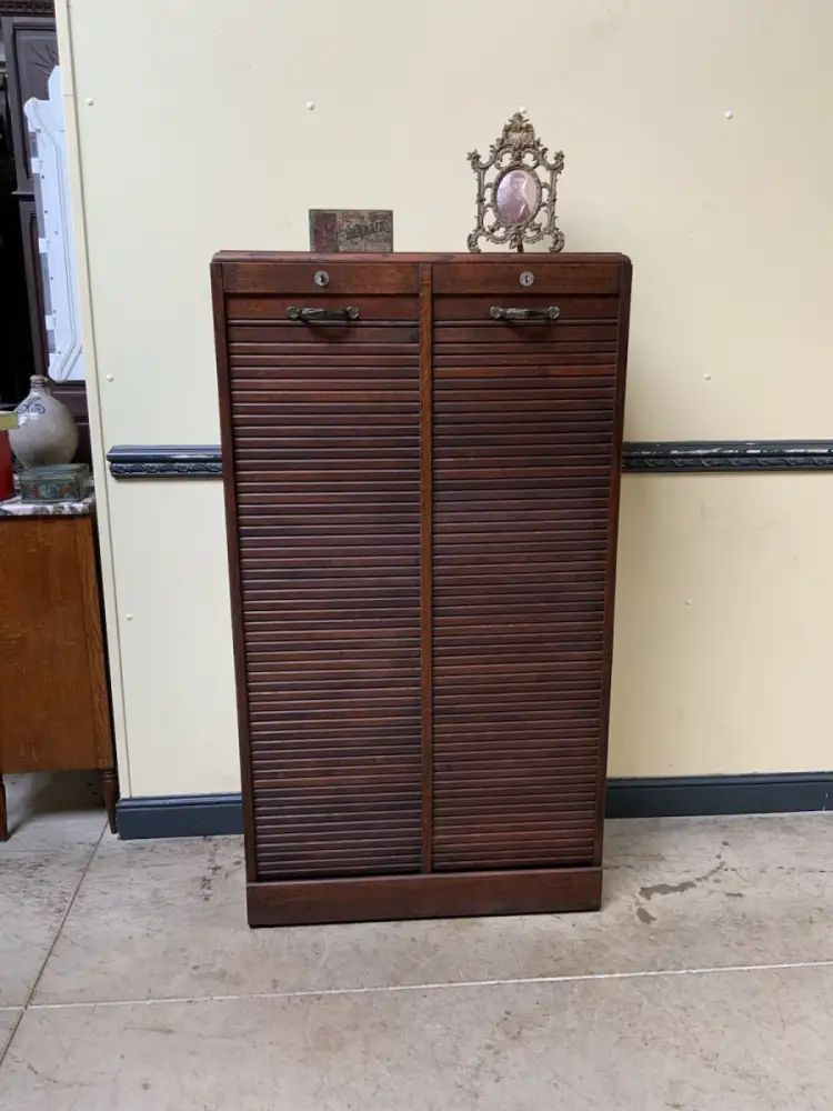 Antik - Archiv Rollladen Schrank, Vertiko, - Art Deco - Lieferung möglich! 1