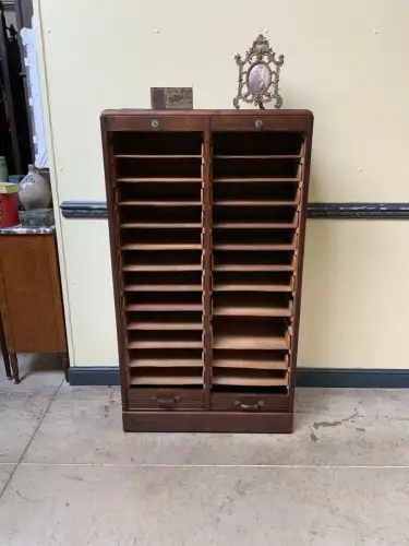 Antik - Archiv Rollladen Schrank, Vertiko, - Art Deco - Lieferung möglich!