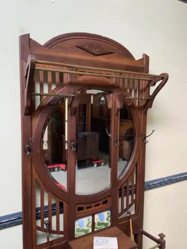 Antik - Garderobe, Kleiderständer - Jugendstil -  Lieferung möglich!