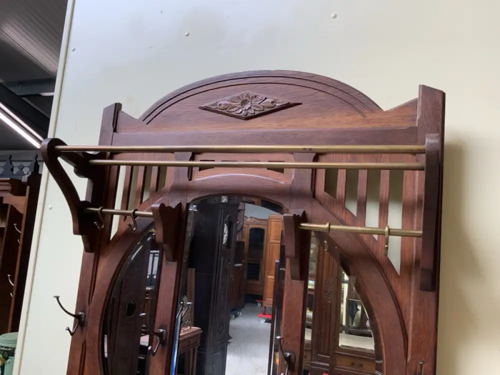 Antik - Garderobe, Kleiderständer - Jugendstil -  Lieferung möglich! 13
