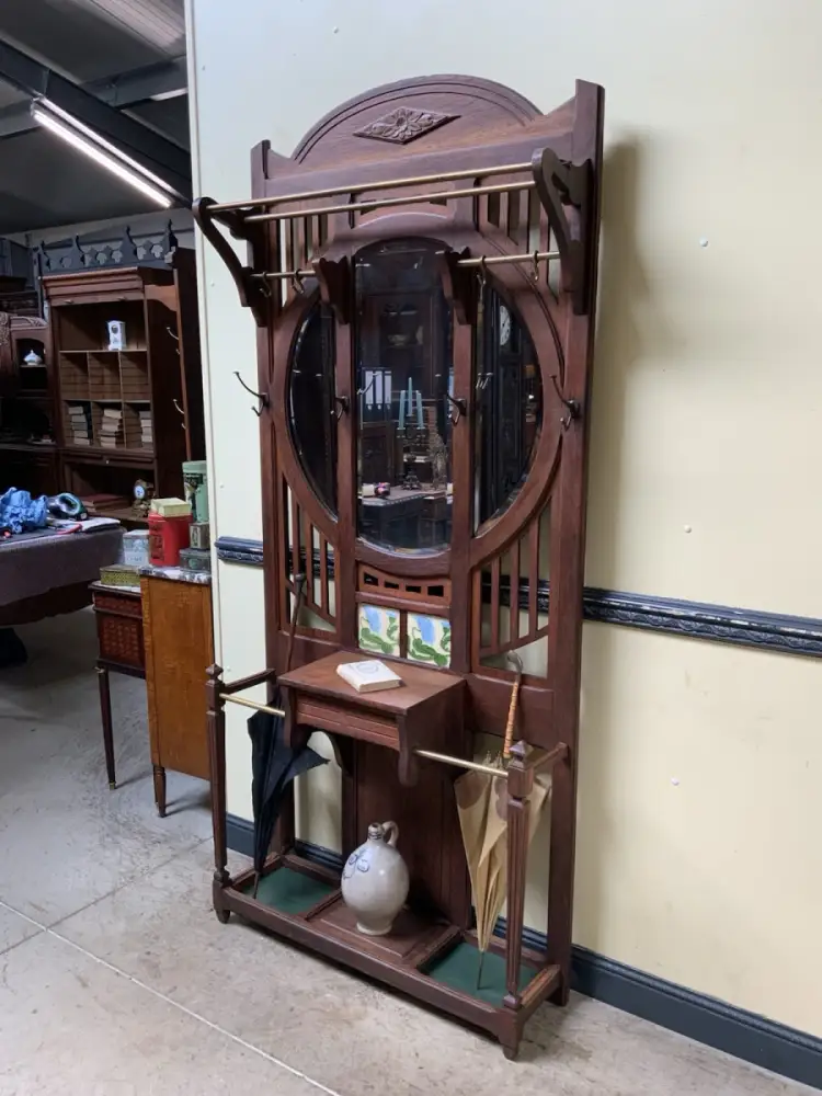 Antik - Garderobe, Kleiderständer - Jugendstil -  Lieferung möglich! 3