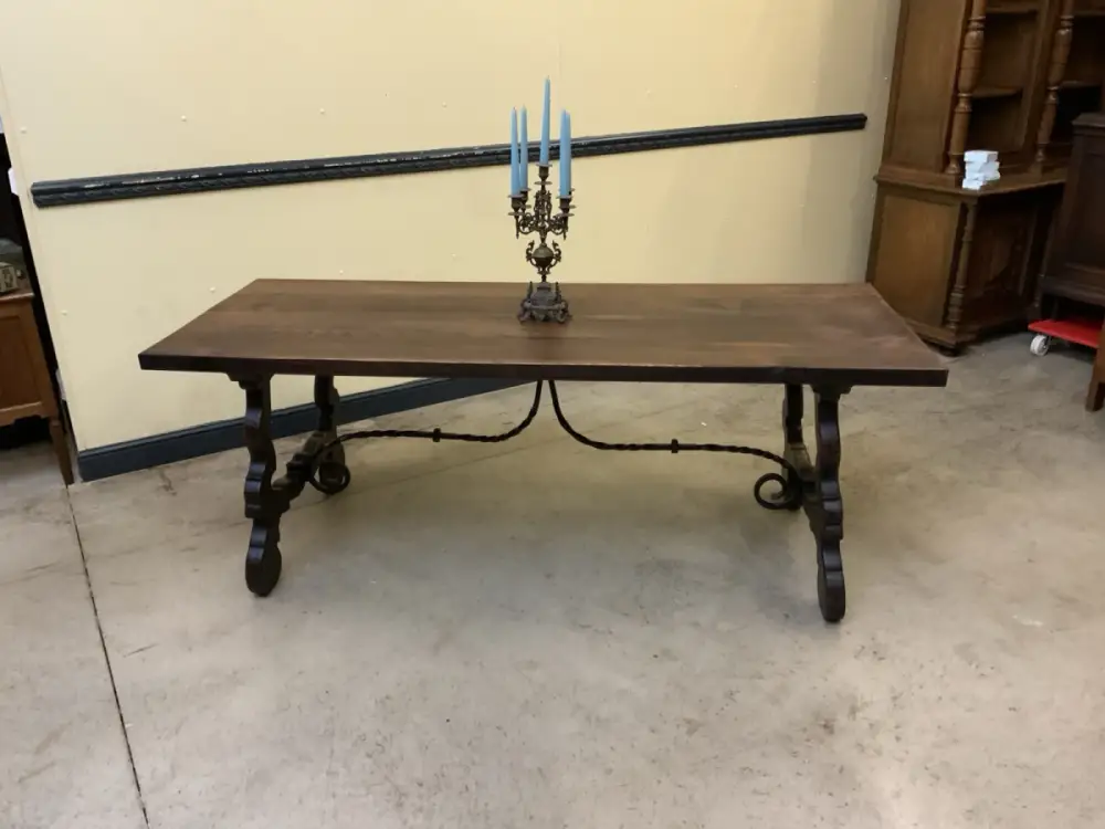 Antiker imposanter Kloster Tisch, Bauerntisch, Tafel, 200 cm -Lieferung möglich! 17