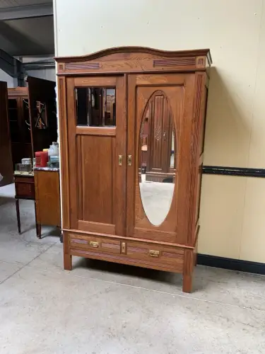 Antiker Kleiderschrank, Wäscheschrank - Jugendstil - Lieferung möglich!