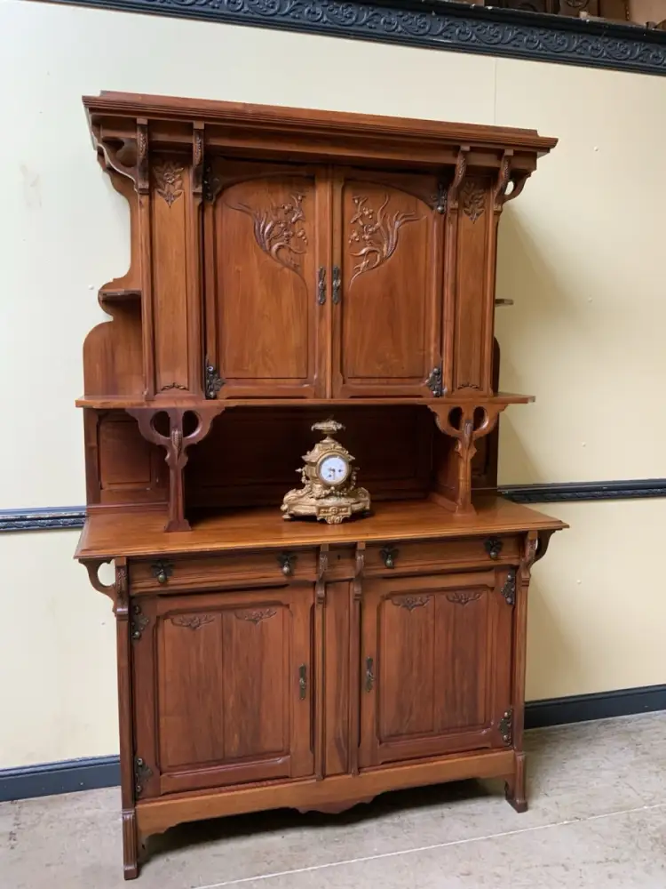 Antikes imposantes Jugendstil Buffet, Kredenz - Art Nouveau - Lieferung möglich! 1