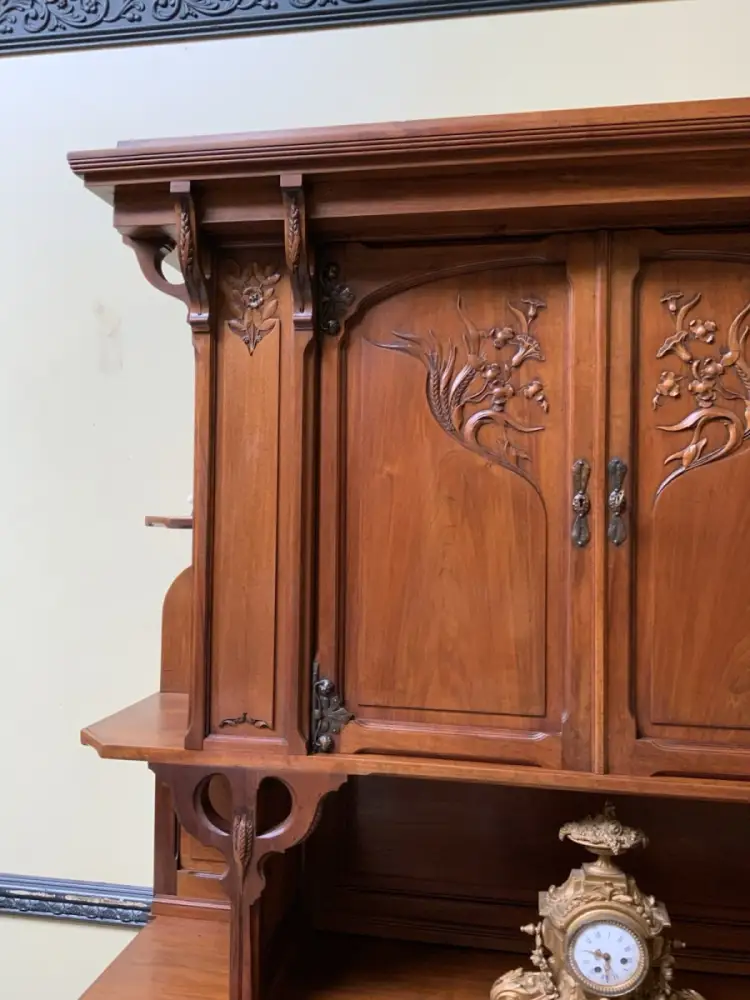 Antikes imposantes Jugendstil Buffet, Kredenz - Art Nouveau - Lieferung möglich! 11