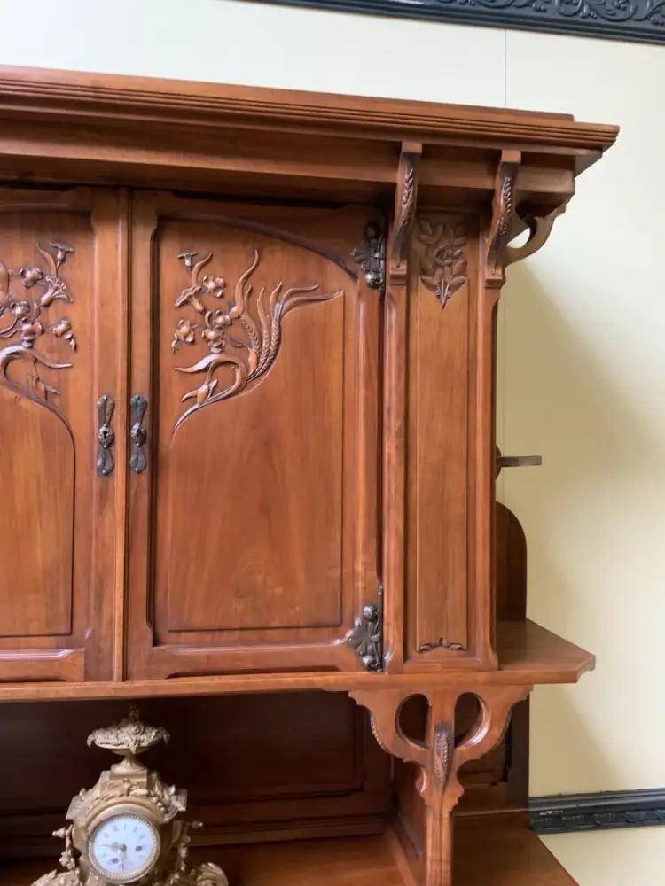 Antikes imposantes Jugendstil Buffet, Kredenz - Art Nouveau - Lieferung möglich! 12