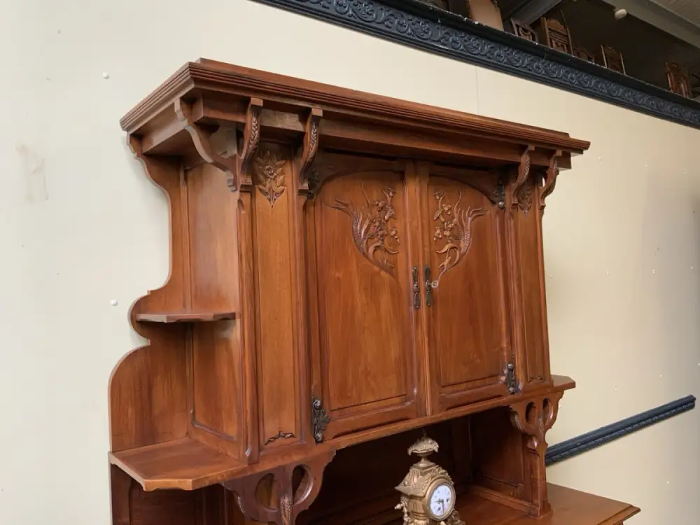 Antikes imposantes Jugendstil Buffet, Kredenz - Art Nouveau - Lieferung möglich! 14