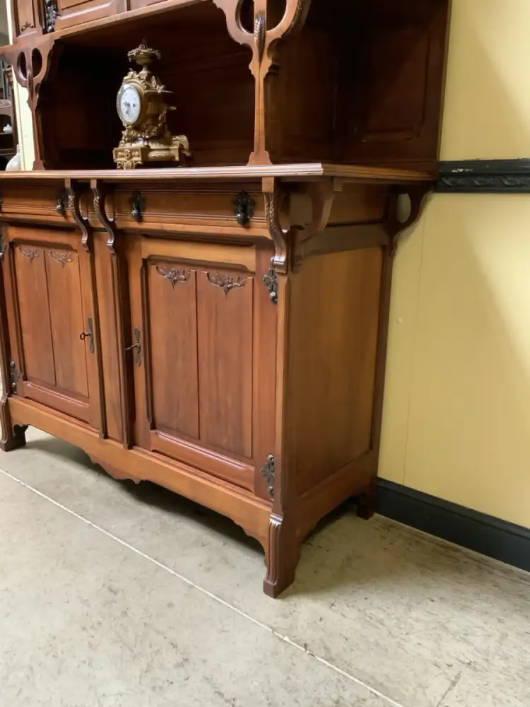 Antikes imposantes Jugendstil Buffet, Kredenz - Art Nouveau - Lieferung möglich! 19