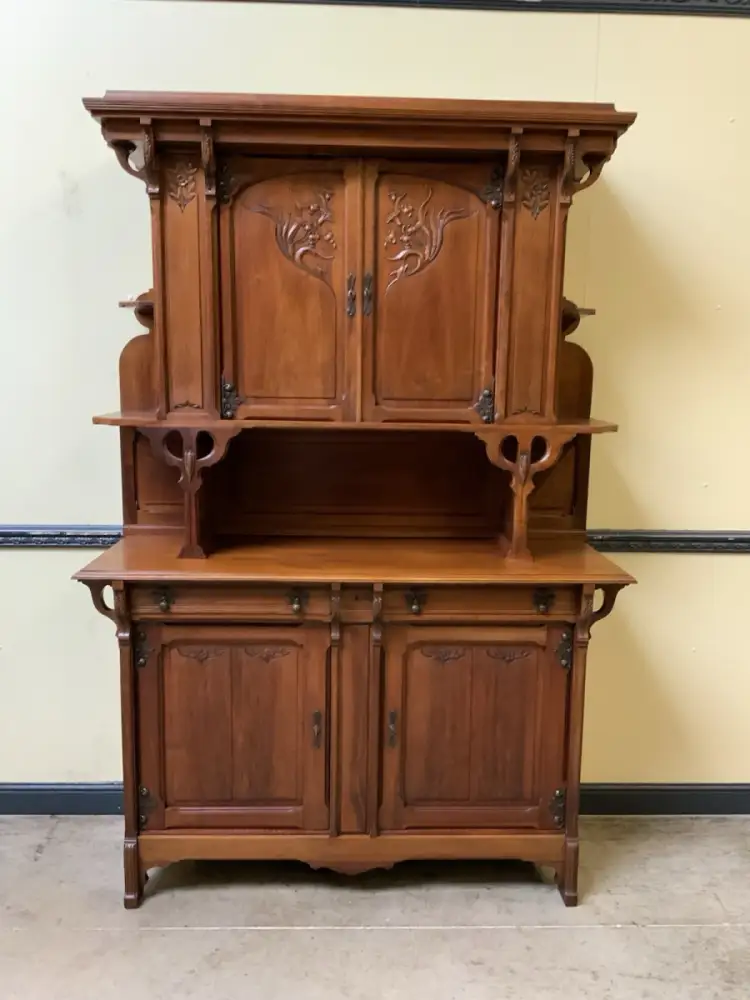 Antikes imposantes Jugendstil Buffet, Kredenz - Art Nouveau - Lieferung möglich! 22