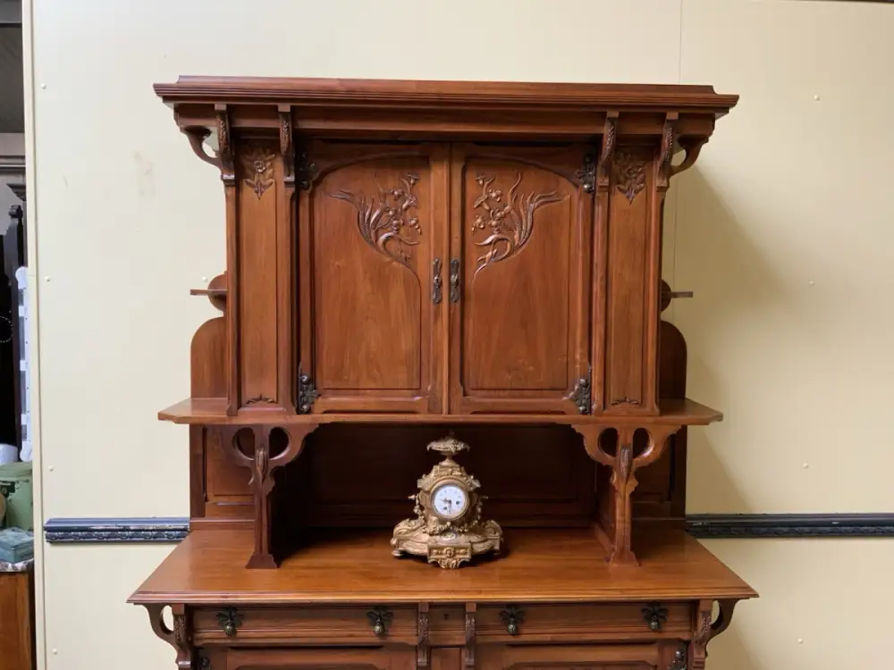 Antikes imposantes Jugendstil Buffet, Kredenz - Art Nouveau - Lieferung möglich! 9