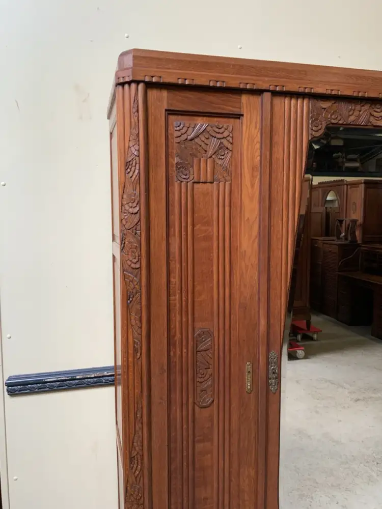 Antik - Kleiderschrank, Wäscheschrank - Art Deco -  Lieferung möglich! 12