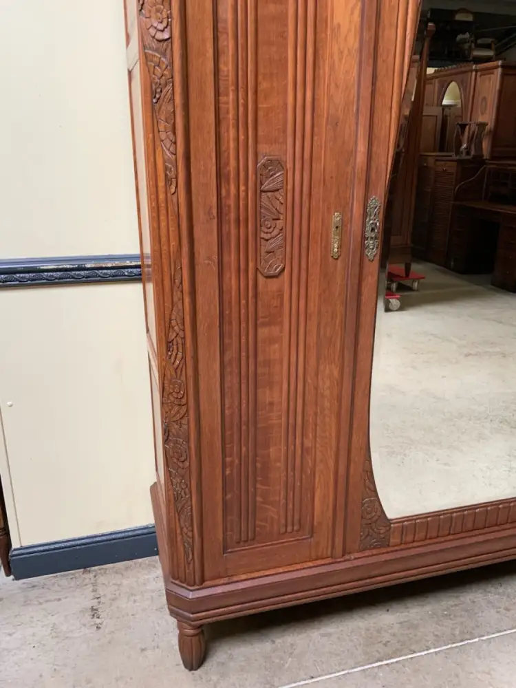 Antik - Kleiderschrank, Wäscheschrank - Art Deco -  Lieferung möglich! 13