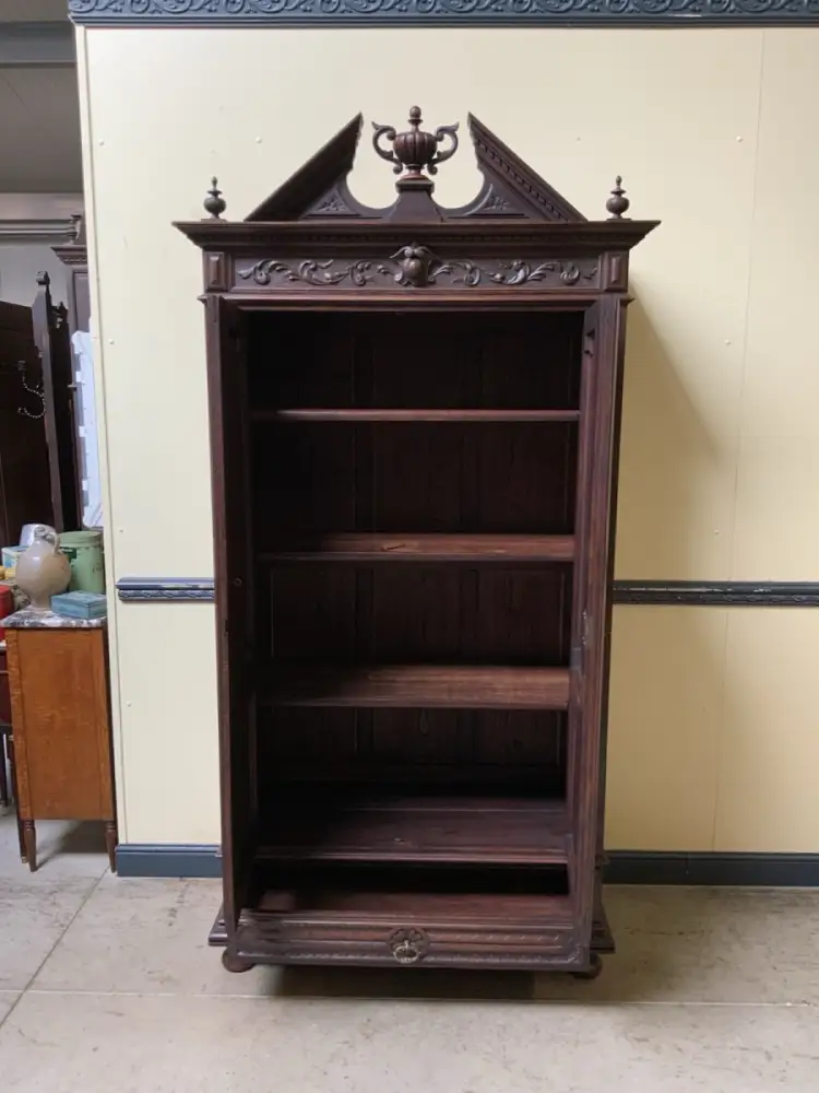 Antik - Wäscheschrank, Geschirrschrank - Neorenaissance - Lieferung möglich! 14