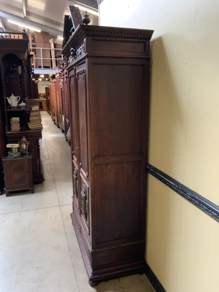 Antik - Wäscheschrank, Geschirrschrank - Neorenaissance - Lieferung möglich! 5