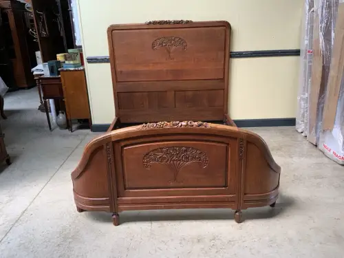 Antik - traumhaftes großes Bett - Art Deco - Lieferung möglich!