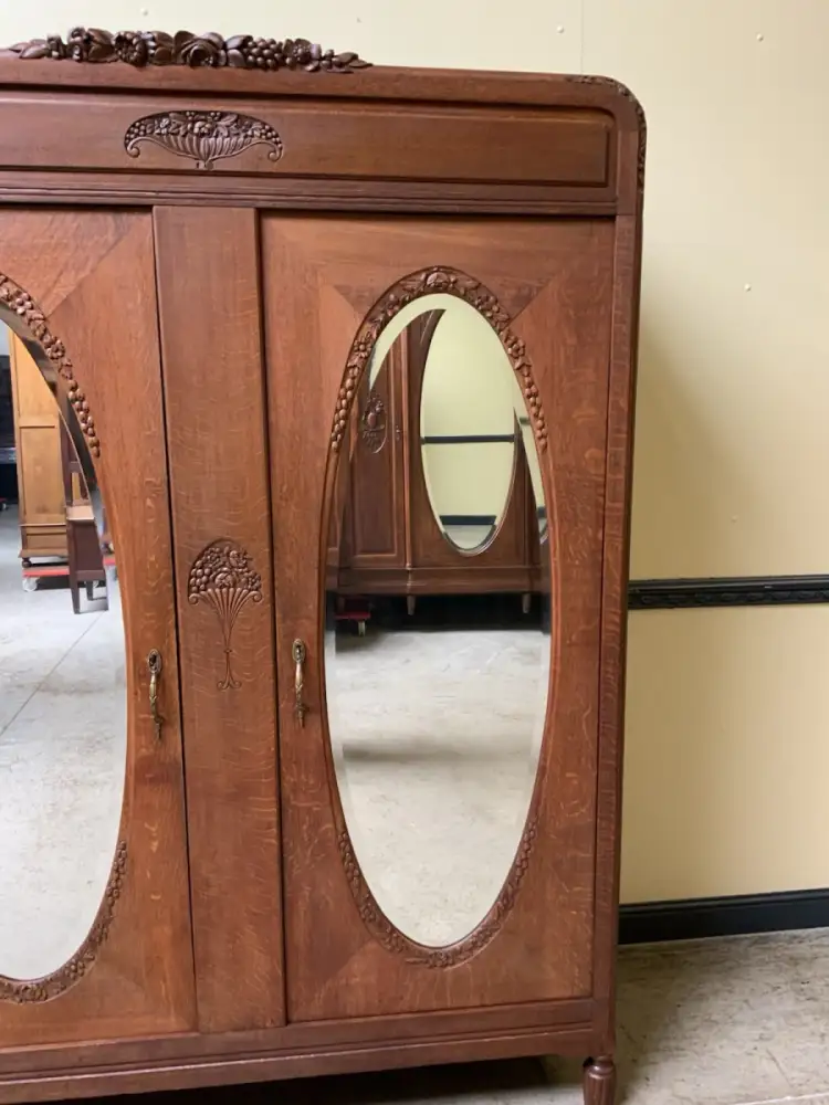 Antiker Art Deco Kleiderschrank - Traumhaft   - Lieferung möglich! 12