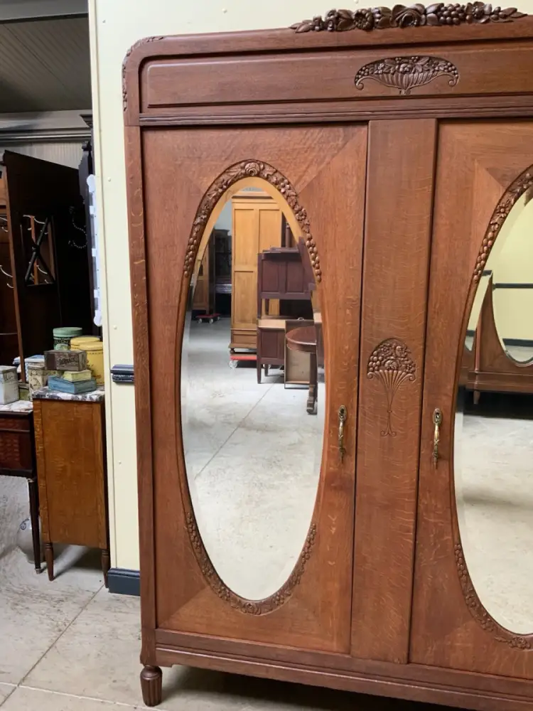 Antiker Art Deco Kleiderschrank - Traumhaft   - Lieferung möglich! 13