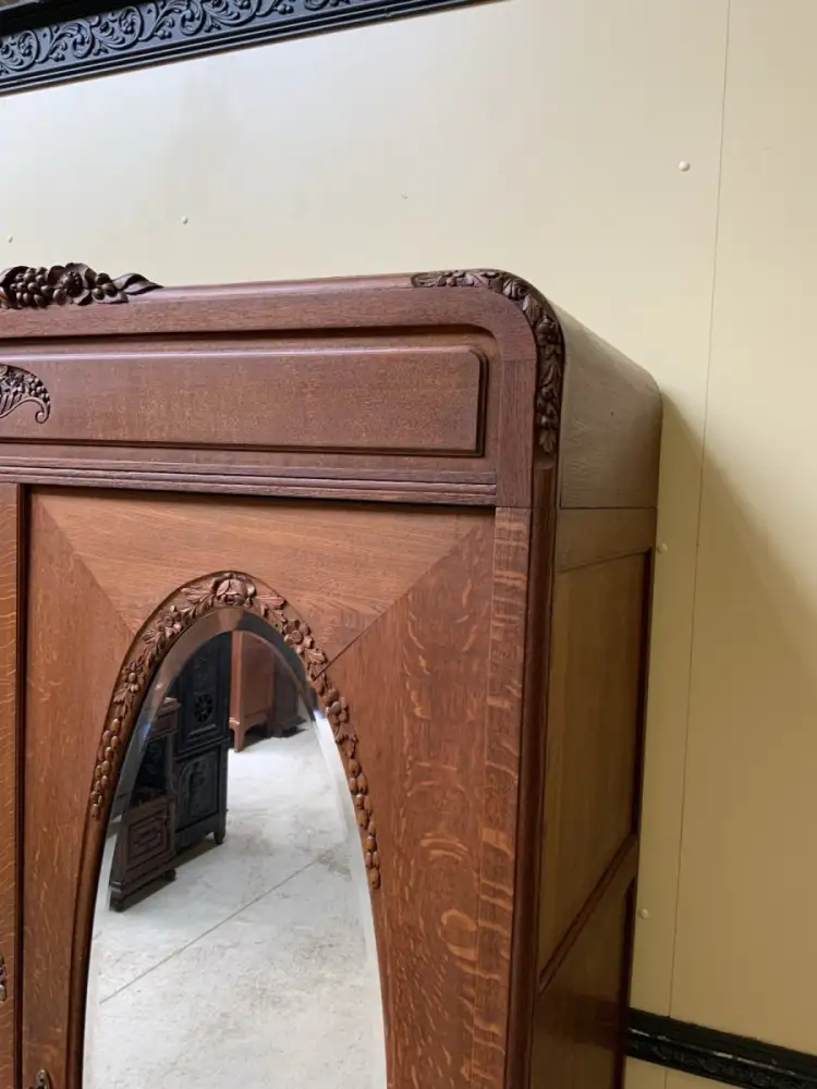 Antiker Art Deco Kleiderschrank - Traumhaft   - Lieferung möglich! 14