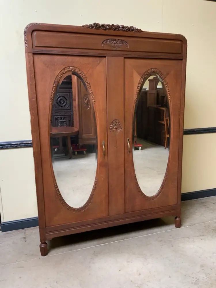Antiker Art Deco Kleiderschrank - Traumhaft   - Lieferung möglich! 3