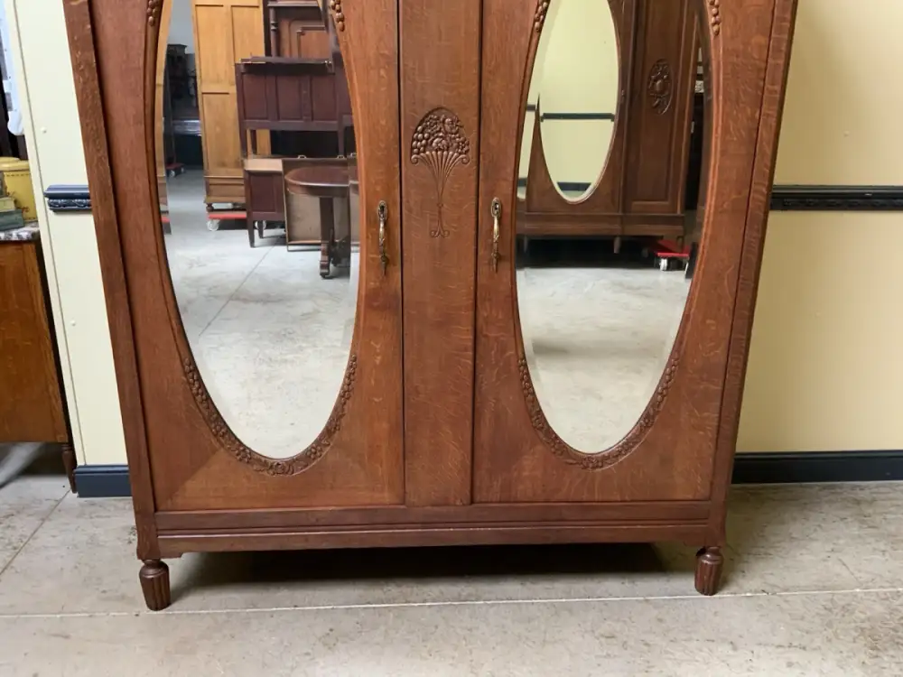 Antiker Art Deco Kleiderschrank - Traumhaft   - Lieferung möglich! 8