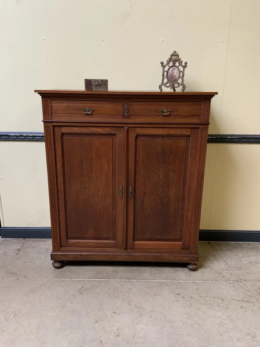 Antik - Vertiko, Geschirrschrank, Kredenz - Jugendstil - Lieferung möglich!