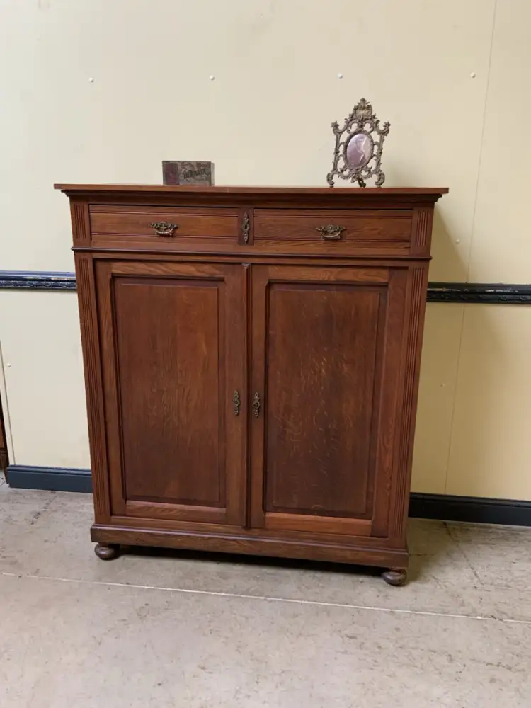 Antik - Vertiko, Geschirrschrank, Kredenz - Jugendstil - Lieferung möglich! 1