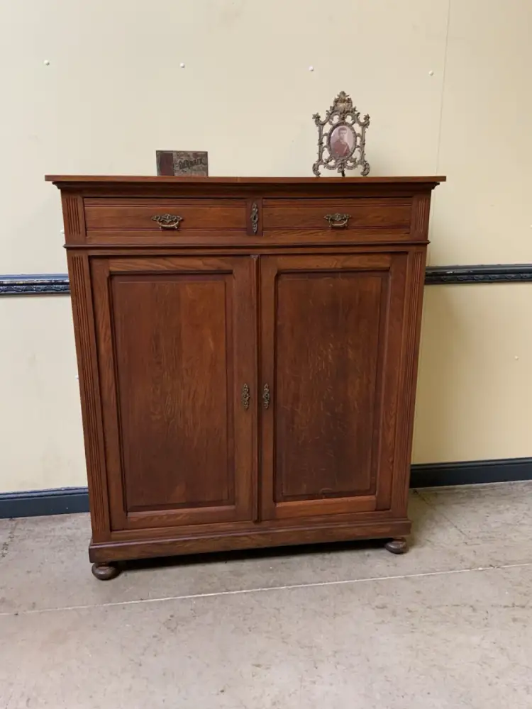 Antik - Vertiko, Geschirrschrank, Kredenz - Jugendstil - Lieferung möglich! 2