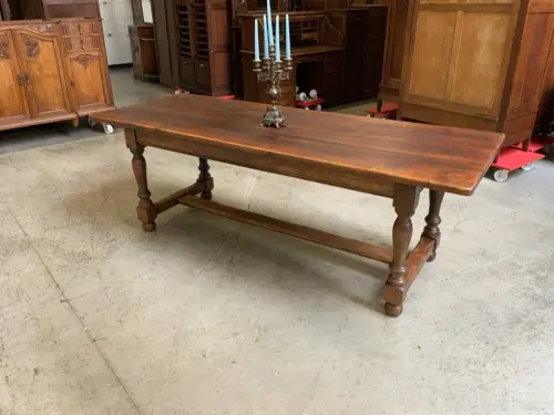 Antiker imposanter Kloster Tisch, Bauerntisch, Tafel, 225 cm -Lieferung möglich!