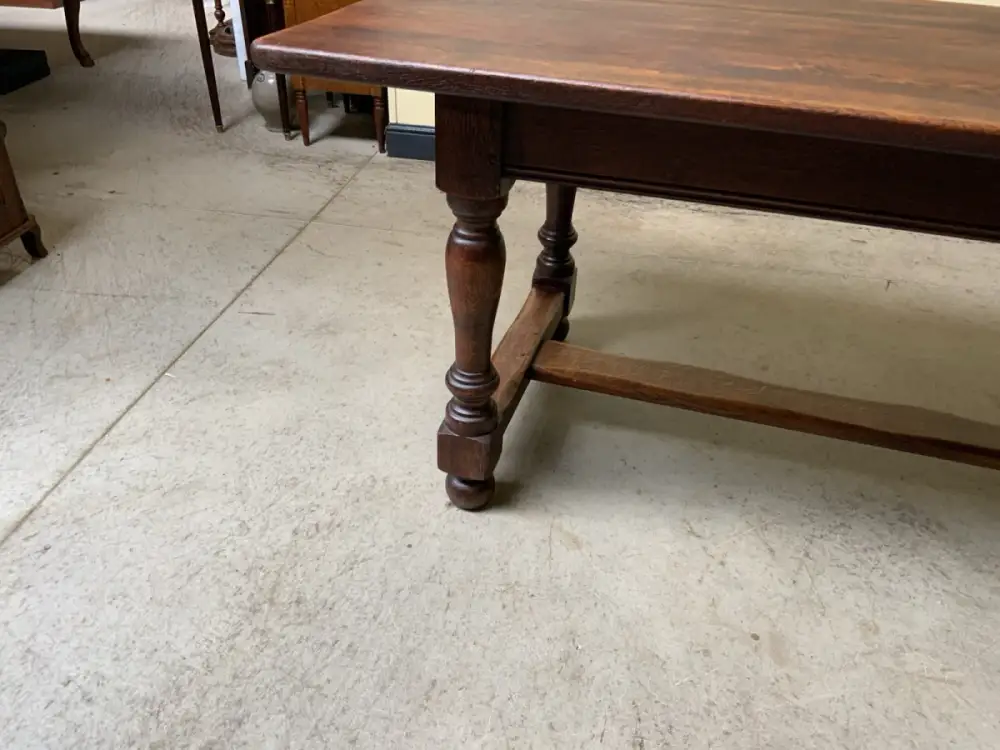 Antiker imposanter Kloster Tisch, Bauerntisch, Tafel, 225 cm -Lieferung möglich! 11