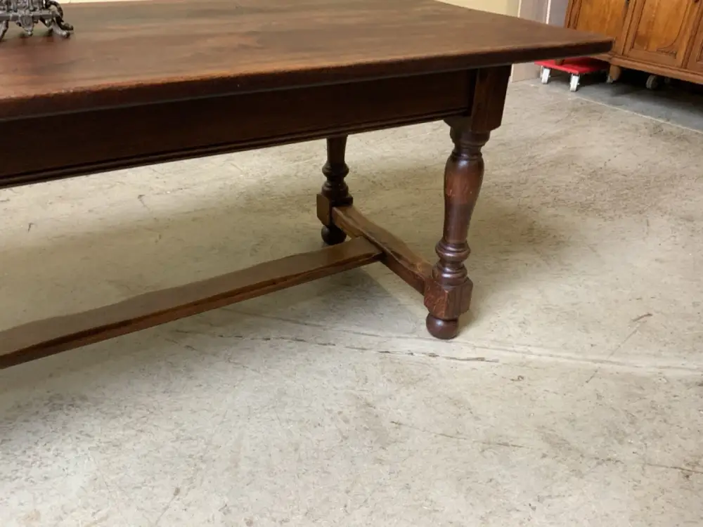 Antiker imposanter Kloster Tisch, Bauerntisch, Tafel, 225 cm -Lieferung möglich! 12