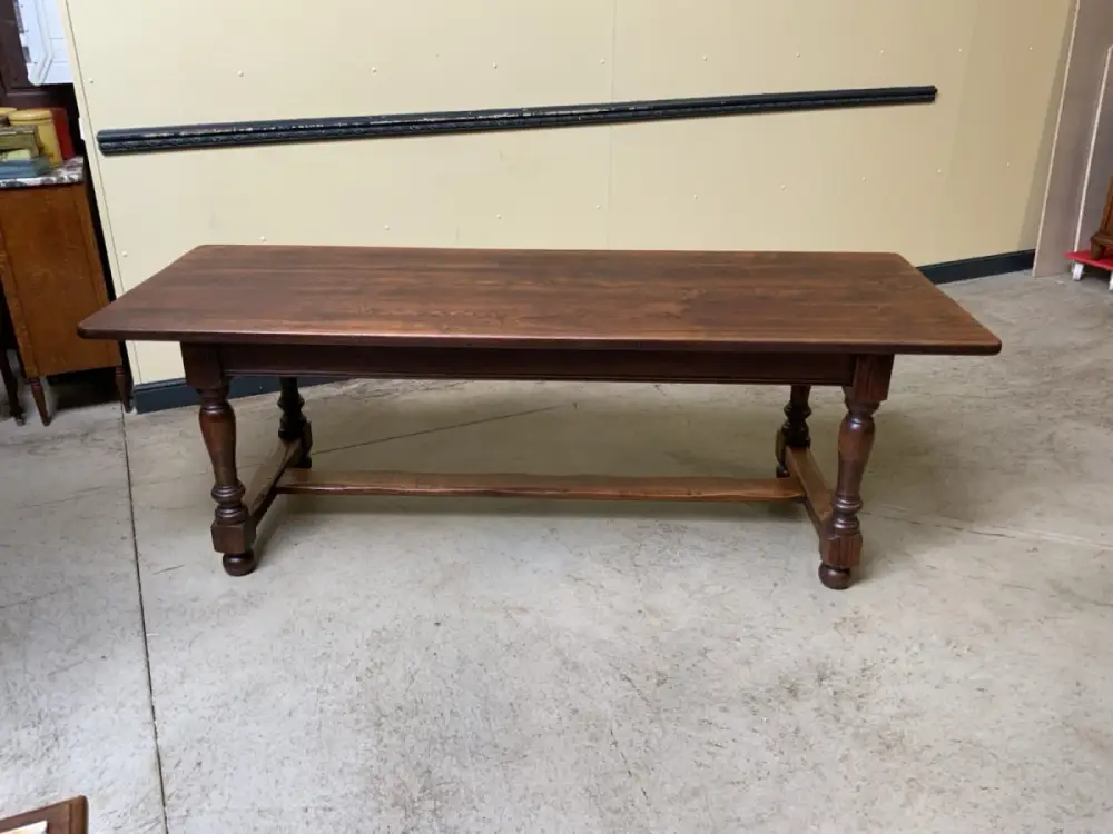 Antiker imposanter Kloster Tisch, Bauerntisch, Tafel, 225 cm -Lieferung möglich! 20