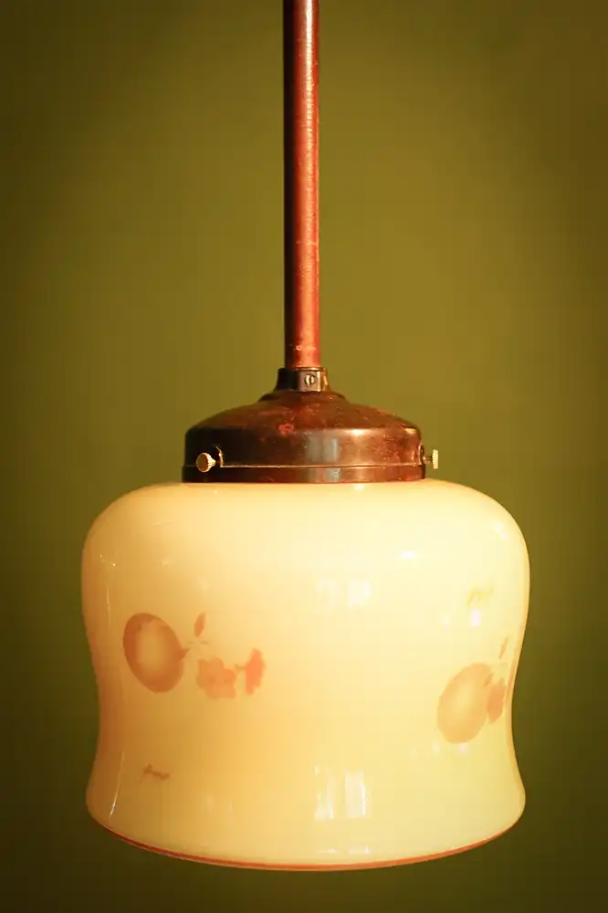 Art Deco Hngelampe Bakelit 0