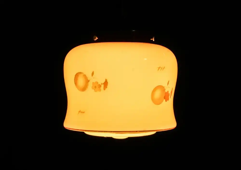 Art Deco Hängelampe Bakelit 1