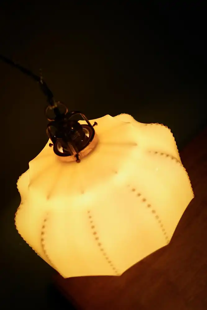 Wunderschöne Art Deco Hängelampe 3