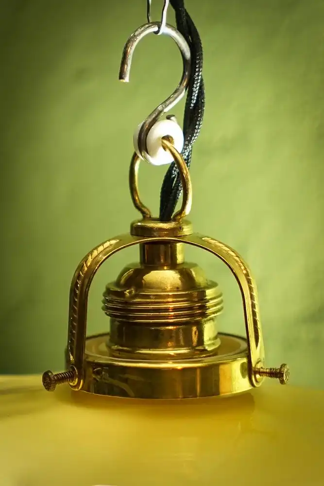 Wunderschöne Art Deco Hängelampe 5