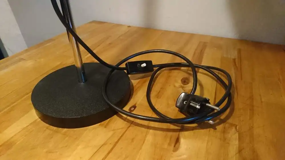 Original Koch & Lowy für OMI Schreibtischlampe höhenverstellbar ca. 1970 3