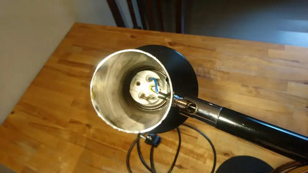 Original Koch & Lowy für OMI Schreibtischlampe höhenverstellbar ca. 1970 5