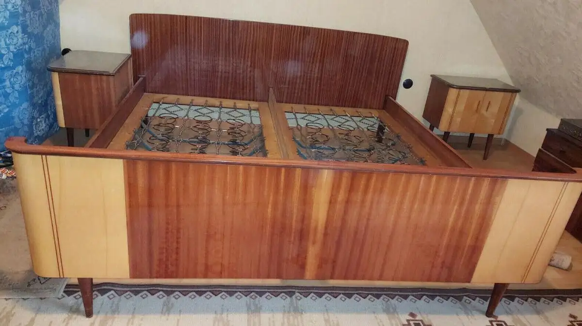 Wunderschönes komplettes Schlafzimmer, 50-er Jahre, Fifties, Midcentury, TOP! 10