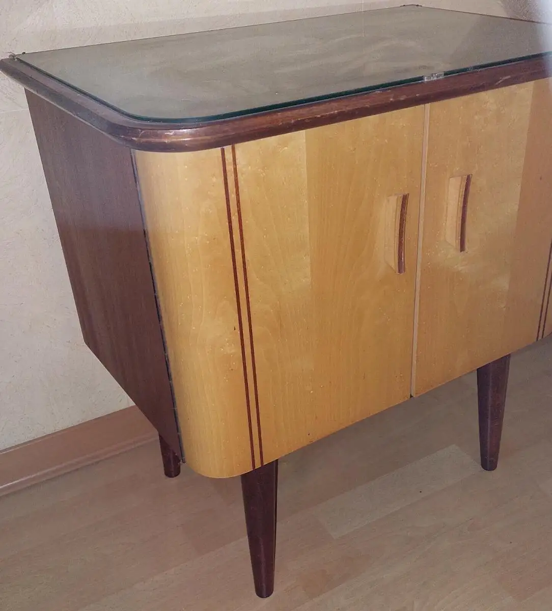 Wunderschönes komplettes Schlafzimmer, 50-er Jahre, Fifties, Midcentury, TOP! 9
