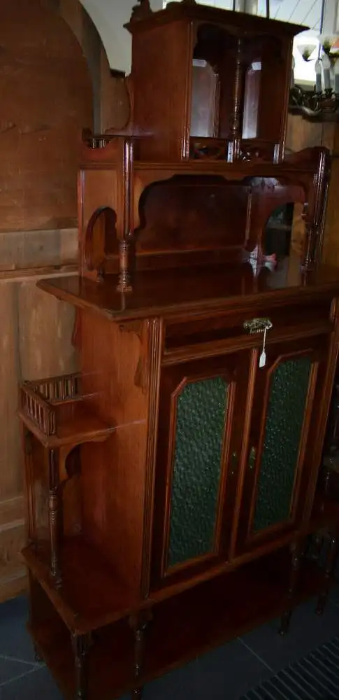 Prunkvertiko, Schrank für Salon, Salonmöbel, Mahagoni, sehr guter Zustand! 2