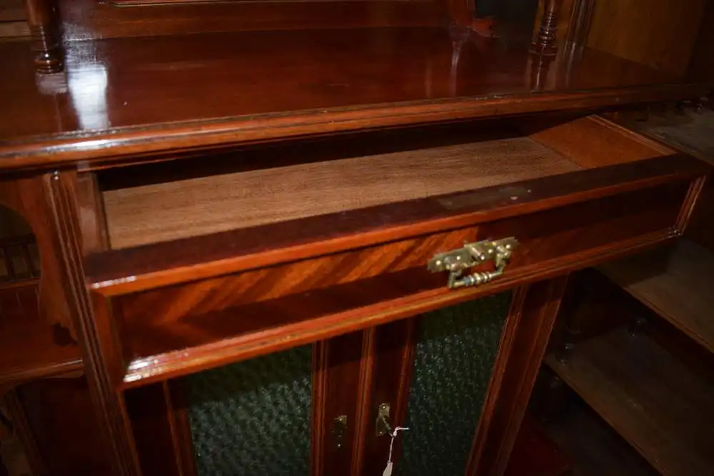 Prunkvertiko, Schrank für Salon, Salonmöbel, Mahagoni, sehr guter Zustand! 8