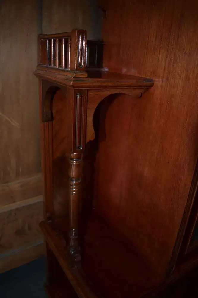 Prunkvertiko, Schrank für Salon, Salonmöbel, Mahagoni, sehr guter Zustand! 9