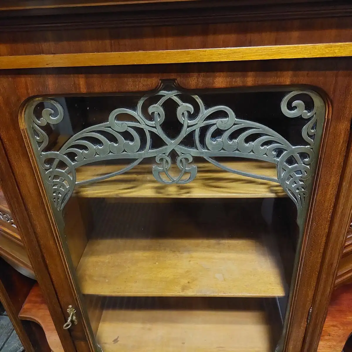 Prunkvertiko, Schrank für Salon, Salonmöbel, Jugendstil vom Feinsten!!! 1