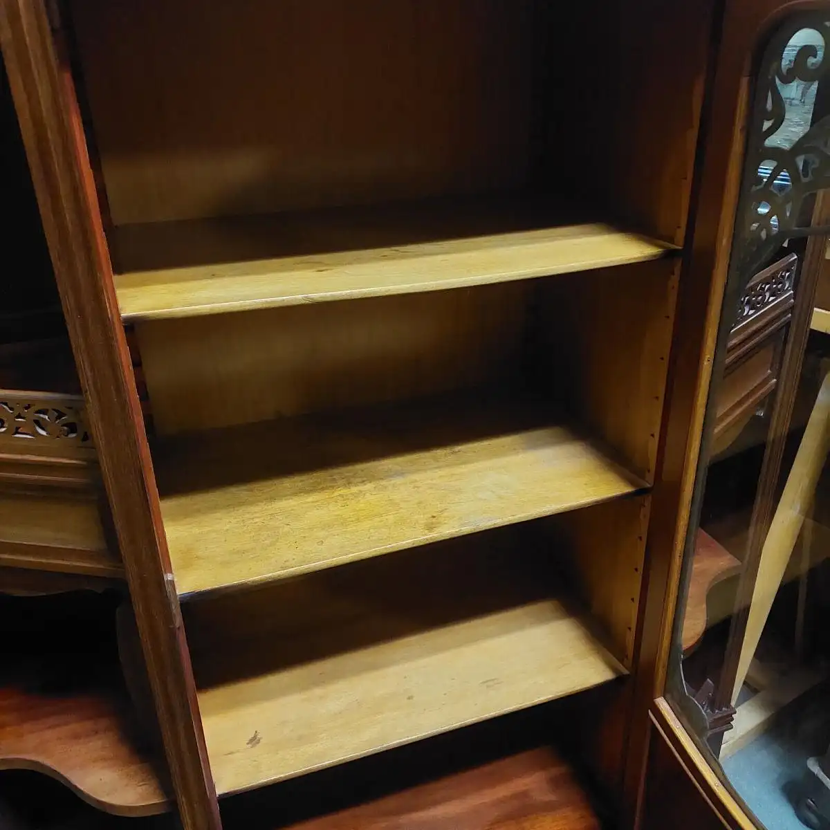 Prunkvertiko, Schrank für Salon, Salonmöbel, Jugendstil vom Feinsten!!! 3