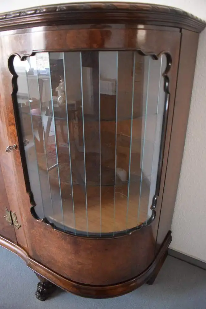 Außergewöhnliches Buffet, Nussbaum Wurzelholz, tolles Möbel! Passende Anrichte! 5